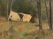 Tom roberts The Artists  Camp oil on canvas